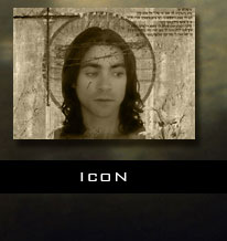 Icon gallery slideshow button